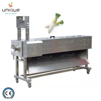 Grandi radici di ortaggi daikon ravanello Mooli Skin Knife Peeling Machine 0,75kw