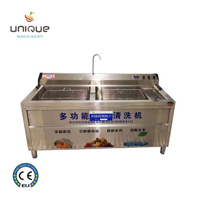 Apparecchiature da cucina Lavatorio a bolle per frutta e verdura 220v/380v/Personalizzato