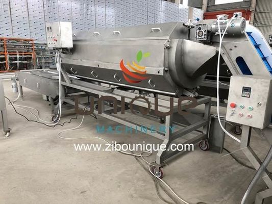 Linea di lavorazione continua di pulizia e lucidatura della patata con effetto di pelazione perfetto