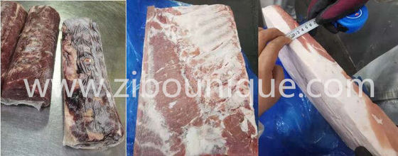 Macchina di pressatura a forma 3D per bistecche di carne bovina surgelata con sistema di funzionamento automatico