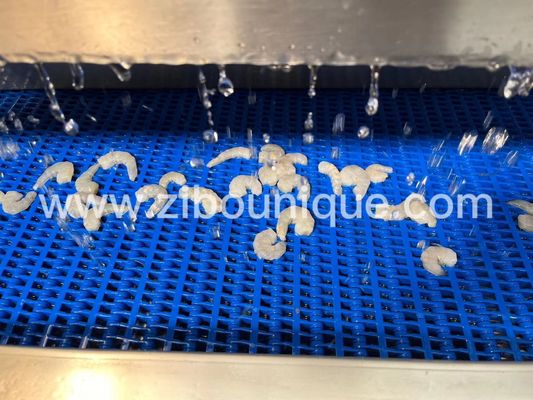 300 kg/h Macchina per la depollazione di gamberetti Macchina per la pulizia della soluzione di depollazione di gamberetti