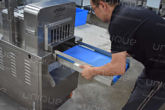 3KW carne congelata pollo coscia carne di maiale pancia anatra cubo di taglio macchina per tagli