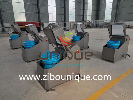 Spinner di insalata in acciaio inossidabile 304 commerciale con grande capacità e potenza di 1,1 kW