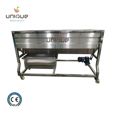 Macchina avanzata per la lavorazione della palma datteri con pulizia e lavaggio automatici con spazzola