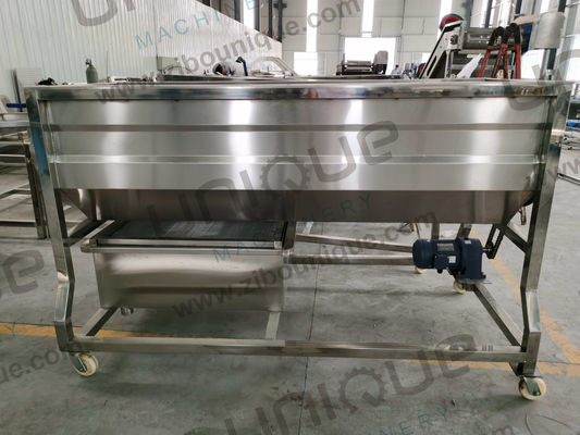 Macchina avanzata per la lavorazione della palma datteri con pulizia e lavaggio automatici con spazzola