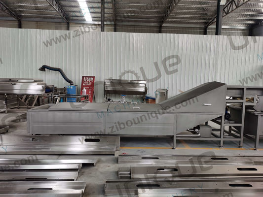 1.5kw apparecchiatura di sbiancamento di verdure per piante di piantagione e noci di cocco tensione personalizzata