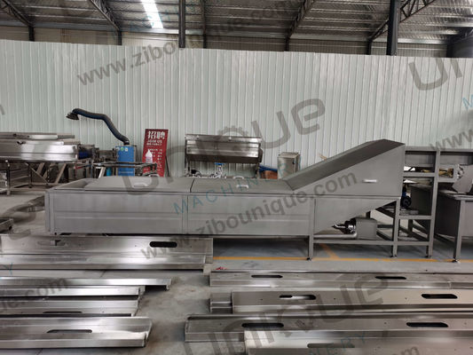 1.5kw apparecchiatura di sbiancamento di verdure per piante di piantagione e noci di cocco tensione personalizzata