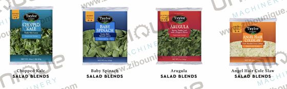 Lavatrice a elica per ortaggi a ozono Zibo Unique con capacità di 2000 kg/h e 4,5 kw