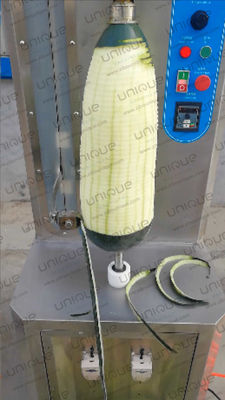 Macchina automatica per pelare le zucche e le zucche a scorrimento elevato