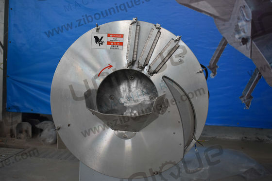 Processo di radici di verdura senza sforzo con in acciaio inossidabile 304 machine di frantumazione dello zenzero