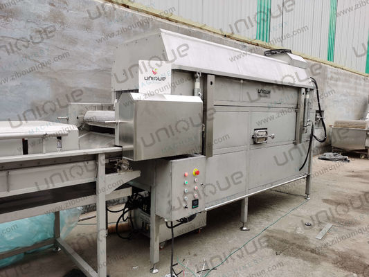 Lavatrice per ristoranti di datteri di palma con trasportatore di selezione in acciaio inossidabile 304
