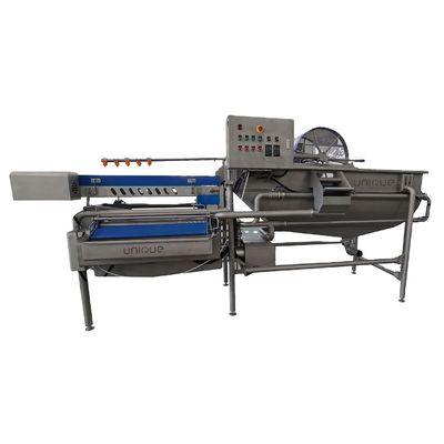 Lavatrici industriali di frutta e verdura in acciaio inossidabile