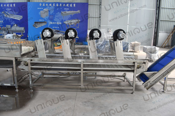 Macchina di asciugatura a aria in acciaio inossidabile 304 per l'efficienza di asciugatura di frutta e verdura del 2022