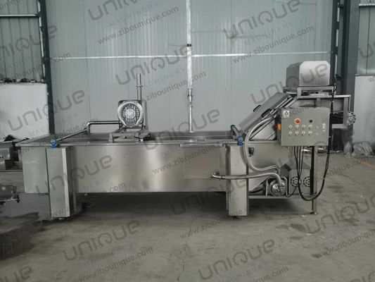 850 kg di capacità di lavaggio a bolle di foglie di ortaggi per la produzione di impianti di produzione