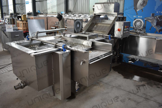 850 kg di capacità di lavaggio a bolle di foglie di ortaggi per la produzione di impianti di produzione