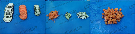 Acciaio inossidabile 304 Macchine per tagliare le patate e le verdure Macchine per tagliare le verdure Tagliatrice 0,75kw