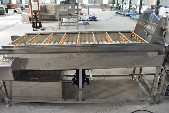 3000*1250*1350 mm Lavatrice di patate dolci per la trasformazione alimentare