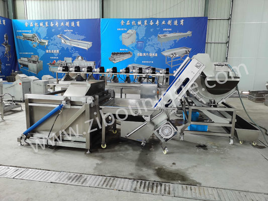 240 KG Automatico Certificato CE Vegetale Carota Patata Dolce ascensore di immersione per frutta e verdura