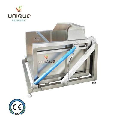 Macchina idraulica per scaricare senza problemi verdure e altro