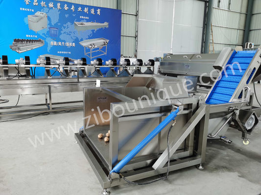 Macchina idraulica per scaricare senza problemi verdure e altro