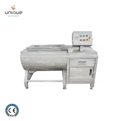 Cucina commerciale 500 kg/h Lavatrice di superficie di sabbia per frutta e verdura