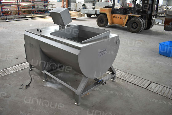 Cucina commerciale 500 kg/h Lavatrice di superficie di sabbia per frutta e verdura