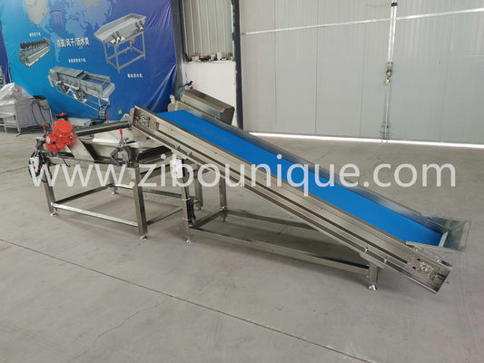 585 kg di capacità Vibratore per frutta e verdura Macchina di drenaggio dell'acqua per il drenaggio dell'acqua