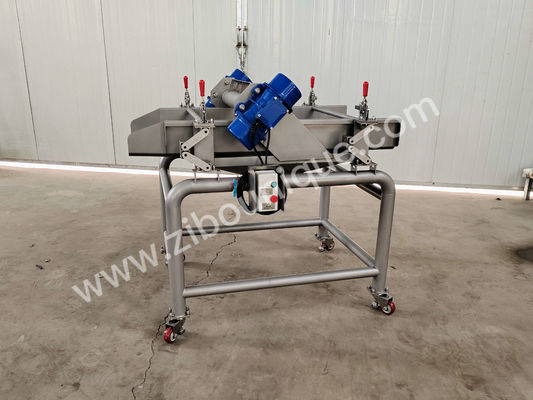 585 kg di capacità Vibratore per frutta e verdura Macchina di drenaggio dell'acqua per il drenaggio dell'acqua