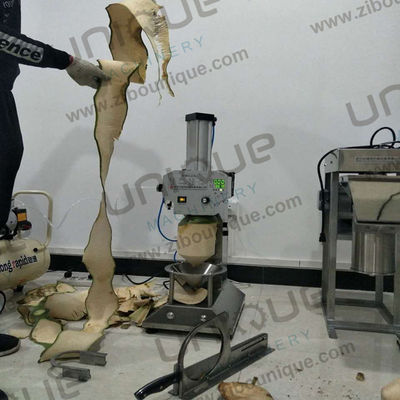 Macchina di lavorazione del cocco per pelare in modo efficiente una varietà di verdure di radice