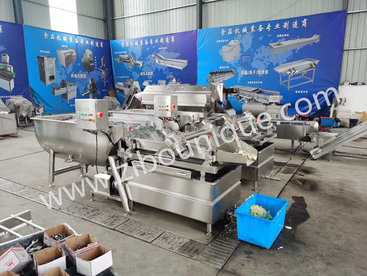 Lavatrice di frutta e verdura di qualità professionale per la produzione su larga scala
