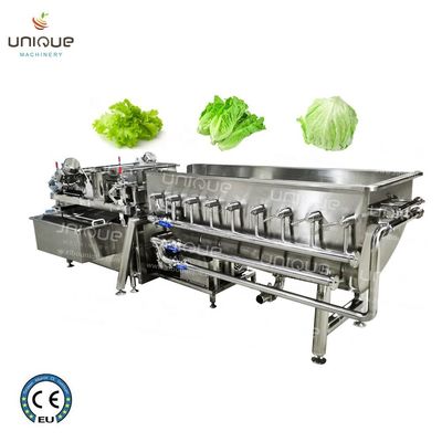Lavatrice di insalata in acciaio inossidabile 304 con potenza 4,26 kW e certificato CE