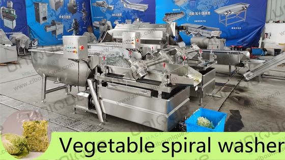 Lavatrice di frutta e verdura per la lattuga fresca tagliata