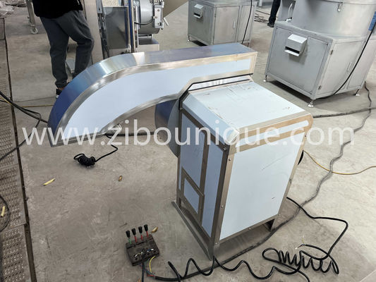 500 kg/h Capacità Macchina di taglio di patate di frutta e ortaggi da Zibo Unique Machinery
