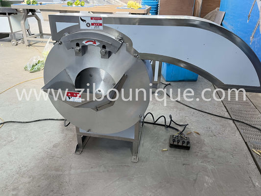 500 kg/h Capacità Macchina di taglio di patate di frutta e ortaggi da Zibo Unique Machinery