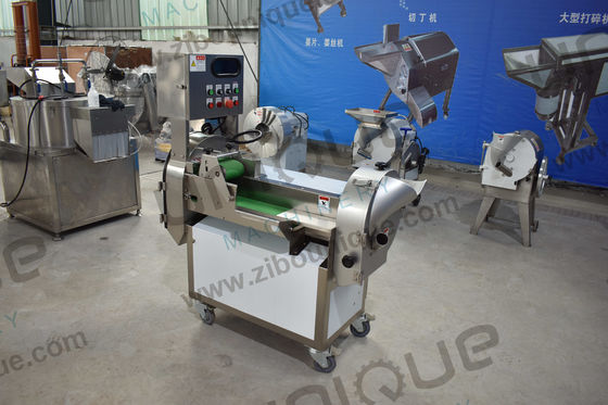 1.55 kw Macchina per tagliare verdure a doppia testa per la preparazione rapida e dei pasti nei ristoranti