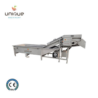 5000x1450x1400 mm Lavatrice a bolle per frutta e verdura