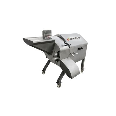 Macchina per il taglio di cipolle industriali con efficienza di taglio di cubo elettrico per verdure da 1,5 kW