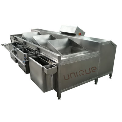 Lavatrice di verdura inversa a tre serbatoi multifunzione per cucine occupate