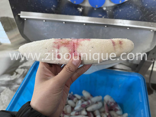 Macchina per pelare cassava per la linea di pelazione continua di radici di verdura in grandi negozi di alimenti